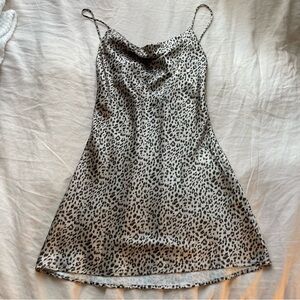 Princess Polly Leopard Betta Vanmore Mini Dress